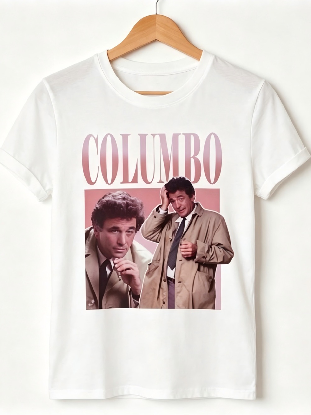 Columbo Retro Tv Detective Series 70S 80S Nostalgia Womens Mens T-shirt Unisex